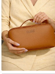 Makeup Organiser Bag Brown